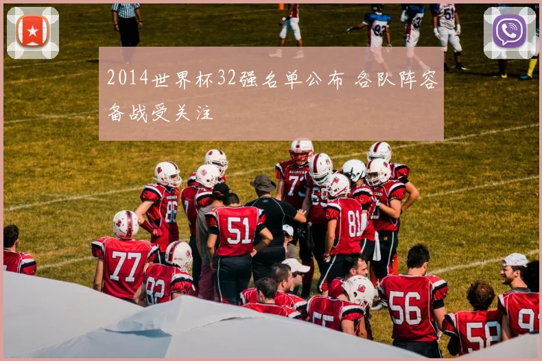 2014世界杯32强名单公布 各队阵容备战受关注