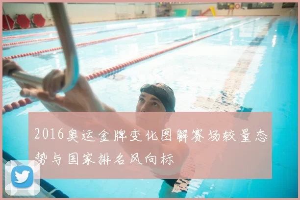 2016奥运金牌变化图解赛场较量态势与国家排名风向标