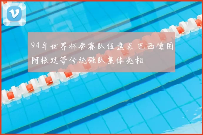 94年世界杯参赛队伍盘点 巴西德国阿根廷等传统强队集体亮相